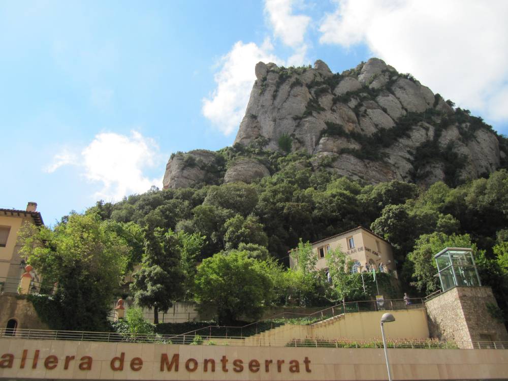 Святыня на горе Монсератт