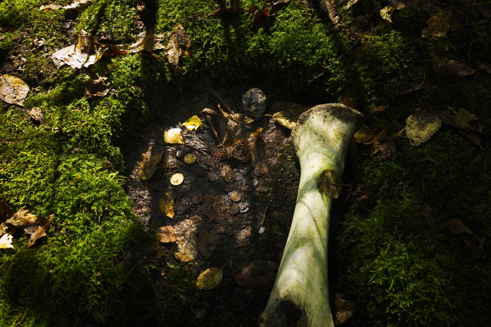 Varjud pikenevad üle Haage Pühakivi