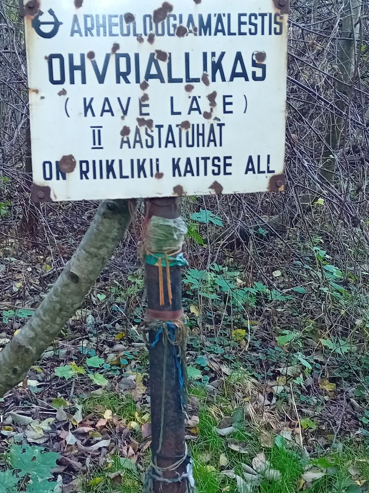 Kave Läte hoiatus silt