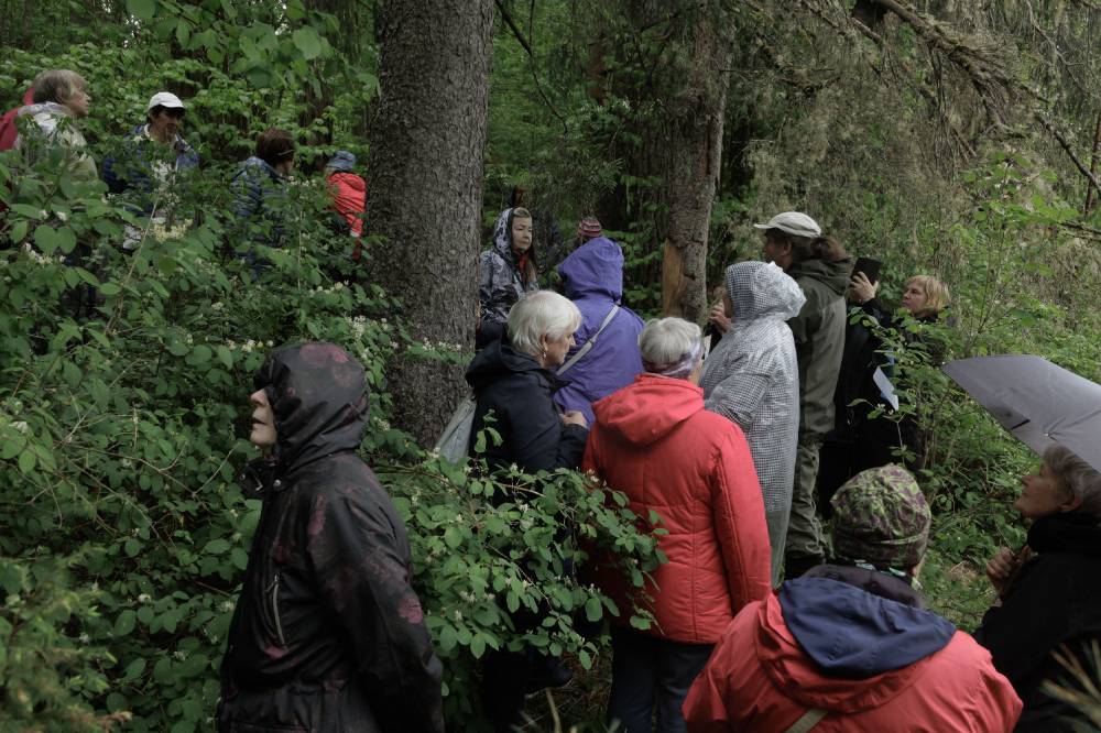 Eakate ekskursiooniga Kastolatsi ristimetsa serval