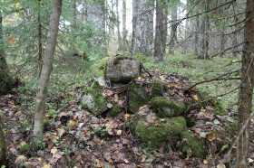 Каменные груды  озера Топозеро, Республика Карелия.